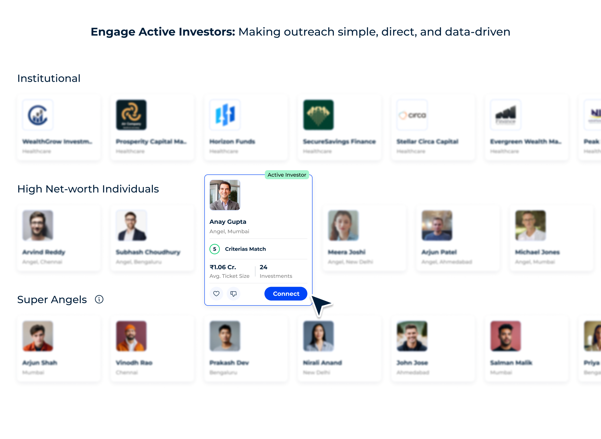 Investor Profiles & Matching